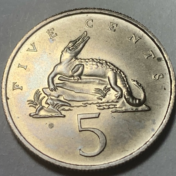 Jamaica five cent - Picture 1 of 2